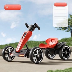 골든루트 어린이고카트 카트 자동차 전동 전동카트, 전기 구동, 1개, 레드 업그레이드 단일