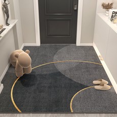 정싱 업소용 모던 회색 출입문 현관 코일매트 10mm, 1개, 회색-01(80*120CM)