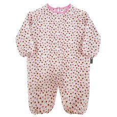 유아동 전신미술가운 일반형, 핑크딸기