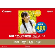 Canon 사진 용지・광택 금 L판 400장 GL-101L400, 상세페이지 참조, 상세페이지 참조