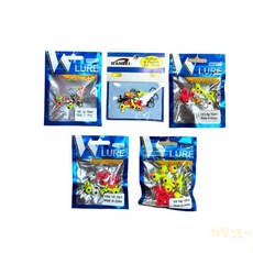 대목 컬러지그헤드 1g 10개입 방파제