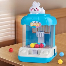 카피바라 미니 농구 게임기 구슬 슈팅 뽑기 머션, 블루 토끼