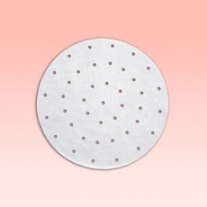 柚子烘焙食品 蒸籠紙 20.4吋 無洞/打洞 500張x2包, 1個, 20.4吋_打洞