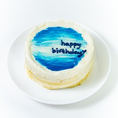 (평일 낮 12시전 주문 오늘출발) 케익팩토리 구름위바다, 블루베리크림치즈, 1개, 240g