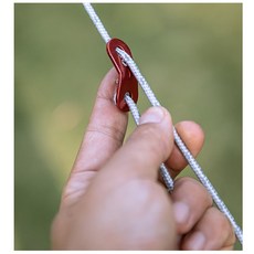 밤에도 안전한 야간 반사광 폴리 타프 로프 줄 캠핑용냄비, FS-4500사이드폴로프