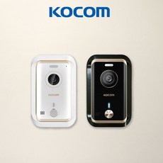 코콤 비디오폰 아파트 주택 현관 초인종 카메라 매립 노출 설치 교체 KC-R80E KC-R81E, R81E(노출형)블랙