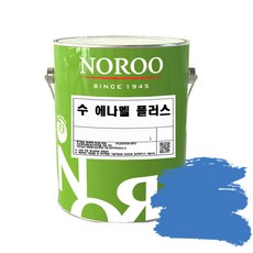 노루페인트 수 에나멜 철재 목재 페인트 1L 기존색상, 1개, 연청색