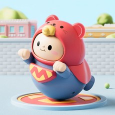 嬰兒超人不倒翁搖鈴玩具, 超人不倒翁, 1個