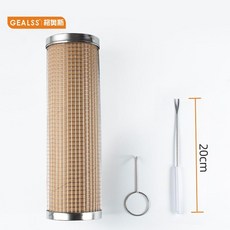 바베큐 통 회전 그릴 바구니 케이스 원형 야외 캠핑 BBQ 휴대용 그릴 회전 롤러, H_대형 강화 포크 장착 (30x9), 1개