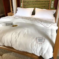 홈 텍사일 실크 퀼트 100 뽕나무 봄과 가을 겨울 코어 여름 쿨 투인원 마더