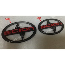 Toyota 北美霧面黑色美規車標 標誌 閃電mark車貼 YARIS ALTIS WISH適用, 1個, 任一個