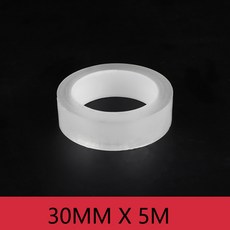 자동차 도어 스크래치 스티커 투명 보호기 나노 테이프 자동 트렁크 스커프 필름 가장자리 보호, 30MM X 5Meter