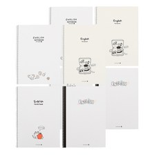 모닝글로리 1200 중고등 스프링 영어 노트 4종 세트, 혼합, 2개