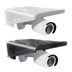 CCTV 카메라 실외 벽부형 날씨 빗물 커버 가림막, 백색