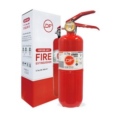 국산 차량용소화기 ABC 0.7kg 분말 자동차겸용 KFI 국가검증 캠핑 미니 휴대용 주방, 1개