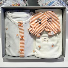 디즈니베이비 야탑NC점 ~70% SALE~ 티거랑 선물3종세트입니다~~ 손싸개 속싸개 내의상하 세트입니다! #출산선물 #임신선물