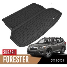 3D 卡固 SUBARU Forester SK 5/5.5代 森 立體汽車後廂墊 (適用 2019-2023)