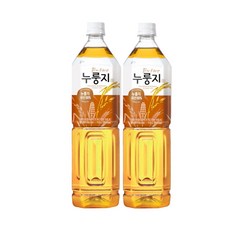 웅진 맑게 우려낸 누룽지 차, 1.5L, 2개