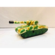 伍拾錢 發條鐵皮玩具 陸上交通工具鐵皮系列 巴士 公車 計程車 火車 懷舊收藏 交換禮物, 1個, 坦克車