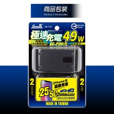 車用點煙器擴充座 附電源開關 安規認證 USB Type-C 快充, STREET-R【一拖二車充】