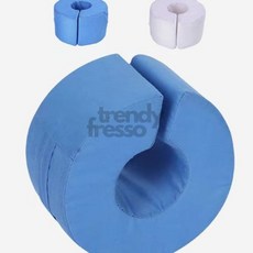 닐투샵 노인 손목 발목 욕창방지 쿠션 1p 간호 손목 패드, 화이트