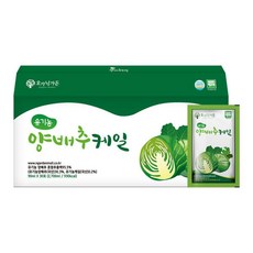 오가닉가든 양배추케일즙 1박스 90ml 30포, 30개