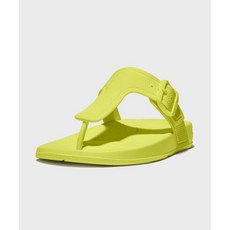 FITFLOP 아이쿠션 버클 쪼리 Electric Yellow 162862