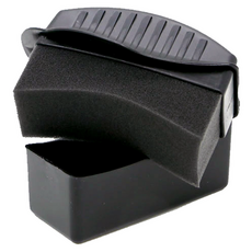 디크로닉 타이어 케이스 스펀지 어플리케이터, black, 1개