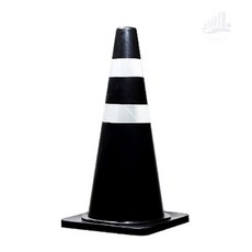 대형라바콘 검정색 나바콘 라바콘 흑색 대형 도로꼬깔콘 칼라콘 주차칼라콘 주차꼬깔