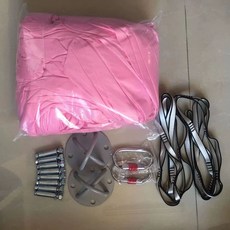 플라잉 요가 전문가용 요가센터 1개 그라데이션, 연한회색 5m 세트