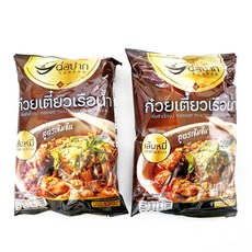 타이 보트 누들 쌀국수 THAI BOAT NOODLE SOUP VERMICELLI 쌀100%, 2개, 120g