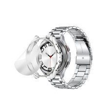 갤럭시워치6 47mm 젤리케이스 메탈밴드 PPF필름