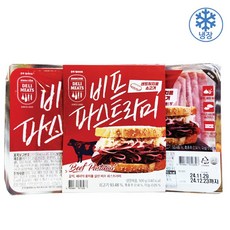 존쿡델리미트 비프 파스트라미, 1개, 500g