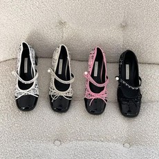 여성화 토오픈 여자구두 슬링백힐 구두 여성신발