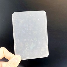 문구용 포켓식 하트 패턴 카드 보관홀더