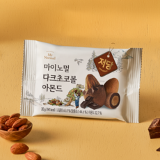 마이노멀 알룰로스 초코볼 1박스 (다크 초콜릿 아몬드), 150g, 1개