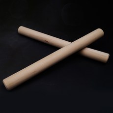 박달나무 소재 리듬막대 2개입 세트 (케이스포함), 1개