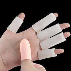 모다샘 골프 밴드 손가락 굳은살 상처 보호 실리콘 골무 골프용품 핑거밴드, 스킨오픈형, 10개