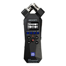 ZOOM 줌 H1 에센셜 보이스 레코더 핸디 녹음기, 블랙, H1 Essential