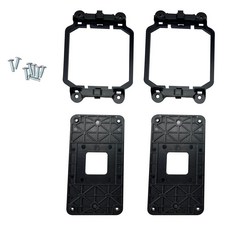 ZHUUO 2pcsCPU 쿨러 메인 보드 백시트 팬 베이스 장착 브래킷 AMD 소켓 AM2 AM3 안정적인 쿨린을 위한 강화 디자인 321064, ZHUUO 2pcsCPU 쿨러 메인 보드 백시트 팬 베