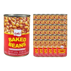 라리베이크드빈 420G㈜푸드올마켓 BOX(24), 420g, 24개