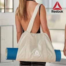 리복 요가매트 캐리 슬링 파치먼트 백 크림베이지 RAYG-10045/요가매트가방, 단일사이즈, 1개