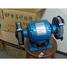 榮展五金 台灣製造 TS標章 6吋桌上型砂輪機 - 刃物刀具研磨 拋光研磨, 1個, TC-150A(1/3HP)砂輪機一台