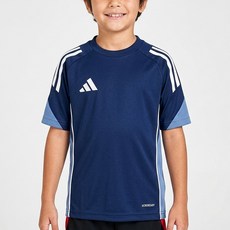 아디다스 어린이 반팔티셔츠 활동성 좋은 데일리 주니어 티셔츠 스포츠 아동 반팔티 키즈 츄리닝 저지 라운드넥 반팔 운동복 축구 숏슬리브 상의