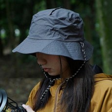 접이식 버킷햇 캠핑 벙거지 휴대용 포켓 가벼운 아웃도어 모자 수납 여행용 모두팜, 상세페이지 참조