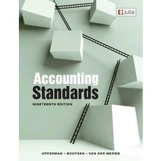 (영문도서) Accounting Standards 19e Paperback, Juta & Company Ltd, English, 9781485132813
