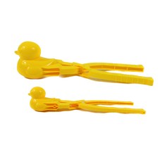 Hoonys 鴨子造型製雪夾 2入, 黃色