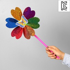 반짝반짝 플라이 바람개비 유치원 대형바람개비, 1개, 상세페이지 참조