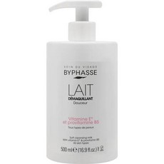 Byphasse 바이빠세 소프트 클렌징 밀크 페이스 앤 아이, 2개, 500ml