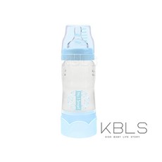 台灣現貨/第一寶寶拋棄式奶瓶 防脹氣奶瓶 一次性奶瓶, 1個, 藍色奶瓶240ml/隻